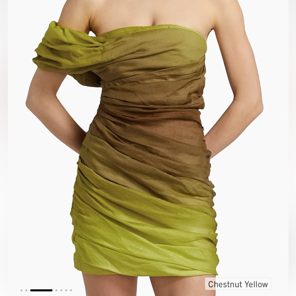 A.L.C. Yellow ombré dress